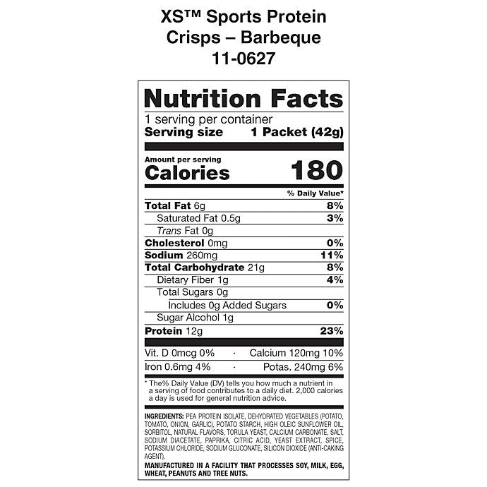 XS⢠Protein Crisps ā Barbeque