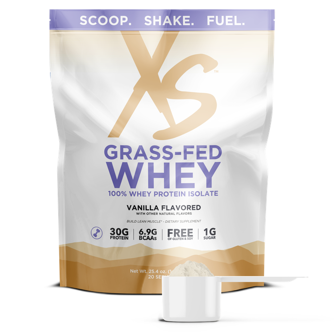 XS™ Grass-Fed Whey Protein – Vanilla