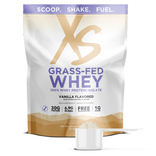 XS™ Grass-Fed Whey Protein – Vanilla