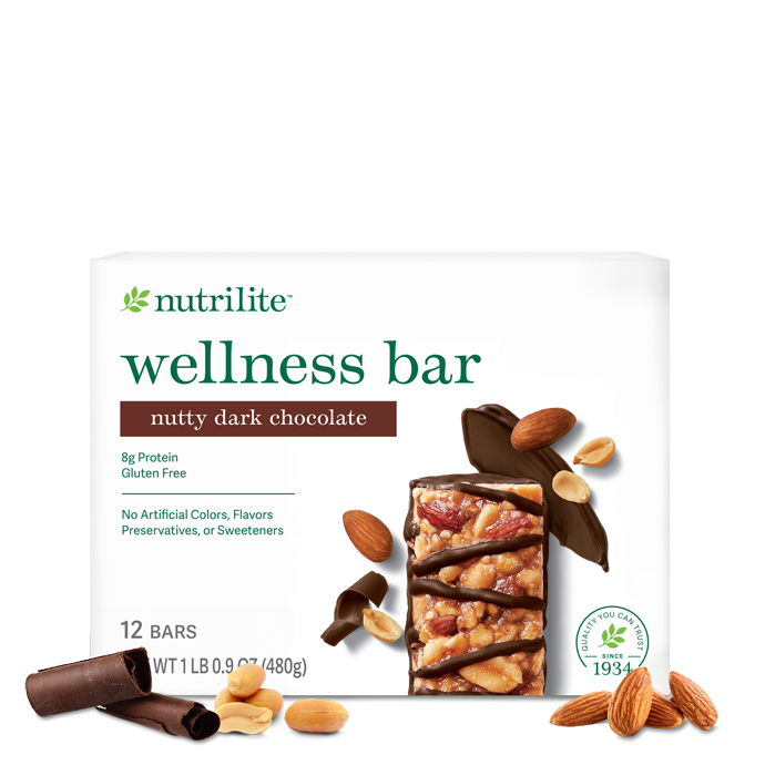 Nutrilite™ Wellness Bars - Nutty Dark Chocolate