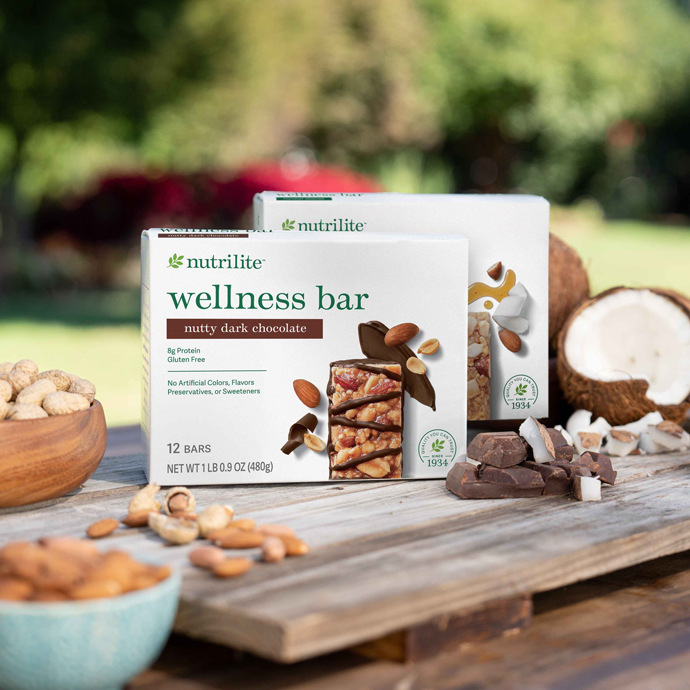 Nutrilite™ Wellness Bars - Nutty Dark Chocolate