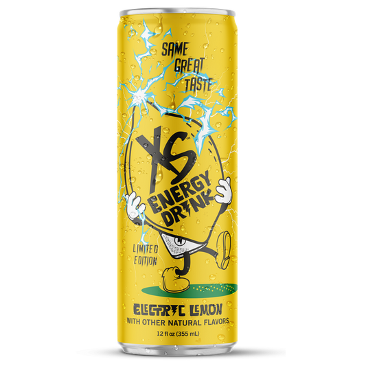 XS™ Energy Drink 12 oz - Electric Lemon Limited Edition