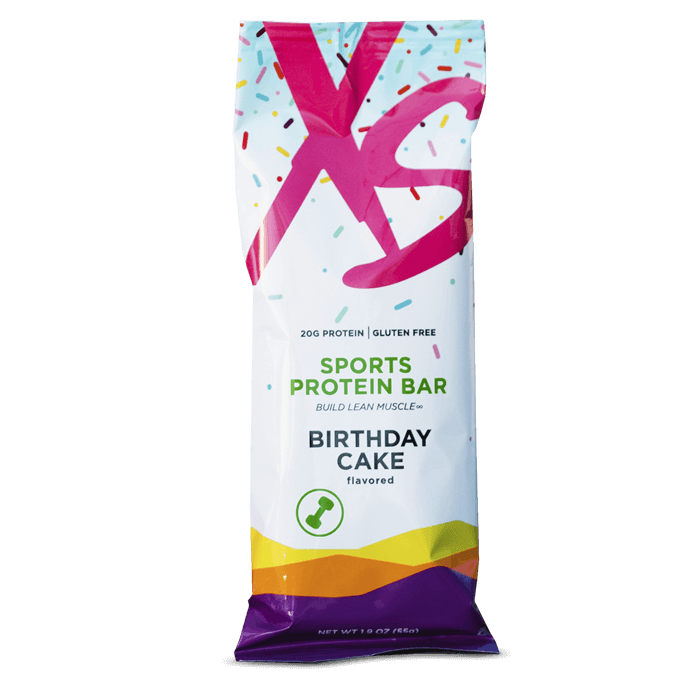 XS™ Sports Protein Bars – Birthday Cake